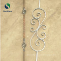 Stair Handrail Wrought iron Decoration Poles as Forged balusters